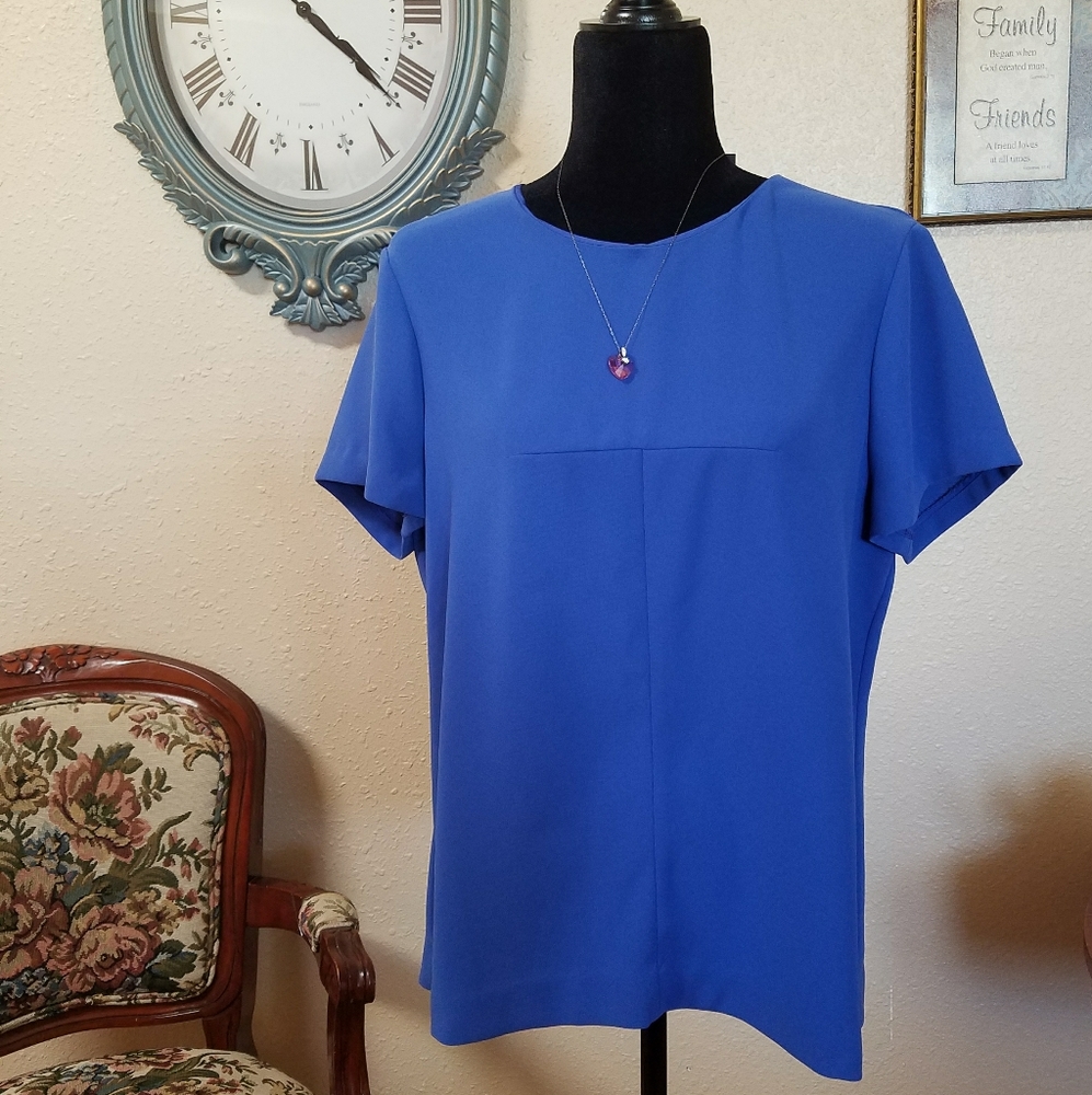 J. Crew Blue Blouse